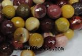 CMK17 15.5 inches 10mm faceted round mookaite beads wholesale