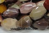 CMK50 15.5 inches 15*20mm faceted freeform mookaite beads wholesale