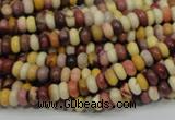 CMK62 15.5 inches 3*6mm rondelle mookaite gemstone beads wholesale