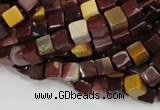 CMK69 15.5 inches 6*6mm cube mookaite gemstone beads wholesale