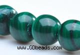 CMN01 A grade 3mm round natural malachite beads Wholesale