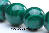 CMN03 A grade round 5mm natural malachite beads Wholesale