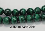 CMN152 AA grade 10mm round natural malachite beads Wholesale