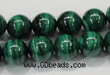 CMN155 AA grade 16mm round natural malachite beads Wholesale