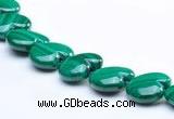 CMN20 A grade 4*10mm heart natural malachite beads Wholesale