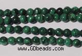 CMN202 15.5 inches 4mm round natural malachite beads wholesale