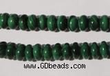 CMN205 15.5 inches 5*8mm rondelle natural malachite beads wholesale