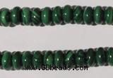 CMN206 15.5 inches 5*9mm rondelle natural malachite beads wholesale