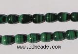 CMN218 15.5 inches 7*9mm teardrop natural malachite beads wholesale