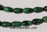 CMN219 15.5 inches 7*12mm teardrop natural malachite beads wholesale