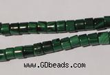 CMN235 15.5 inches 4*6mm heishi natural malachite beads wholesale