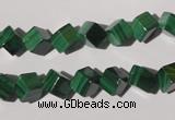 CMN247 15.5 inches 8*8mm cube natural malachite beads wholesale