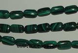 CMN301 15.5 inches 6*10mm rectangle natural malachite beads wholesale