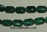 CMN303 15.5 inches 8*12mm rectangle natural malachite beads wholesale