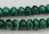 CMN400 15.5 inches 4*6mm rondelle natural malachite beads wholesale