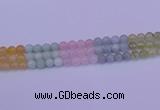 CMQ362 15.5 inches 8mm round rainbow quartz beads wholesale