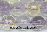 CMQ581 15 inches 10mm round mixed quartz beads