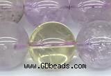 CMQ583 15 inches 14mm round mixed quartz beads