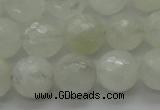 CMS1043 15.5 inches 10mm faceted round A grade white moonstone beads