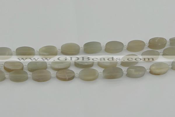 CMS1141 15.5 inches 12*20mm oval moonstone gemstone beads