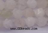 CMS1155 15.5 inches 10mm faceted nuggets white moonstone beads