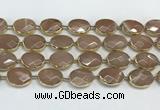 CMS1346 7.5 inches 15*20mm faceted oval moonstone beads