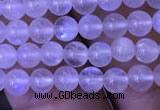 CMS1408 15.5 inches 4mm round white moonstone beads wholesale