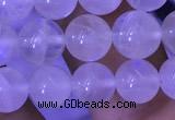 CMS1410 15.5 inches 8mm round white moonstone gemstone beads