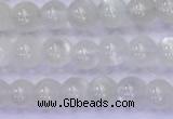 CMS1485 15.5 inches 4mm round white moonstone beads wholesale