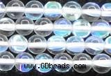 CMS1502 15.5 inches 8mm round synthetic moonstone beads wholesale