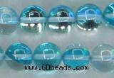 CMS1554 15.5 inches 12mm round synthetic moonstone beads wholesale