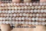 CMS1671 15.5 inches 6mm round moonstone beads wholesale