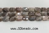 CMS1785 15.5 inches 13*18mm faceted rectangle AB-color moonstone beads