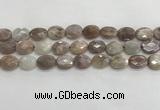 CMS1801 15.5 inches 13*18mm faceted oval AB-color moonstone beads