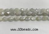 CMS1807 15.5 inches 10*14mm faceted oval AB-color moonstone beads