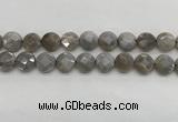 CMS1819 15.5 inches 14mm faceted coin AB-color moonstone beads