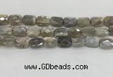 CMS1825 15.5 inches 12*16mm faceted rectangle AB-color moonstone beads