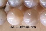 CMS1931 15.5 inches 8mm round moonstone beads wholesale