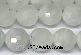 CMS2124 15 inches 8mm faceted rondelle white moonstone beads