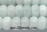 CMS2137 15 inches 6*8mm rondelle blue moonstone beads