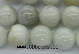 CMS217 15.5 inches 16mm round white moonstone gemstone beads