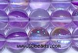 CMS2180 15 inches 6mm, 8mm, 10mm & 12mm round synthetic moonstone beads