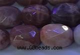 CMS583 15.5 inches 12*18mm faceted drum moonstone gemstone beads