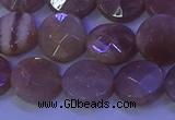 CMS590 15.5 inches 12mm faceted coin moonstone gemstone beads