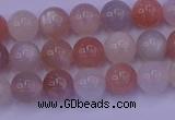 CMS621 15.5 inches 6mm round rainbow moonstone beads wholesale