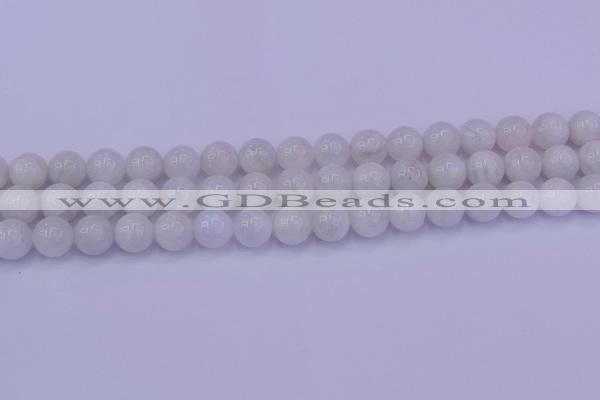 CMS643 15.5 inches 10mm round white moonstone beads wholesale