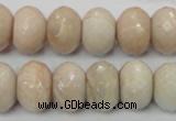 CMS68 15.5 inches 12*16mm faceted rondelle moonstone gemstone beads