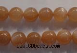 CMS733 15.5 inches 10mm round A grade natural peach moonstone beads