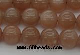 CMS932 15.5 inches 8mm round A grade moonstone gemstone beads