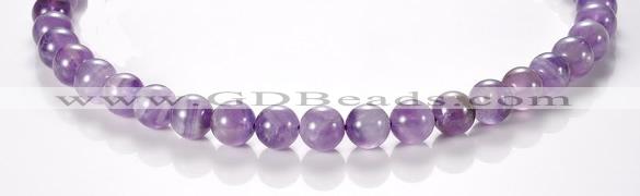 CNA03 10mm round AB grade natural amethyst quartz bead Wholesale